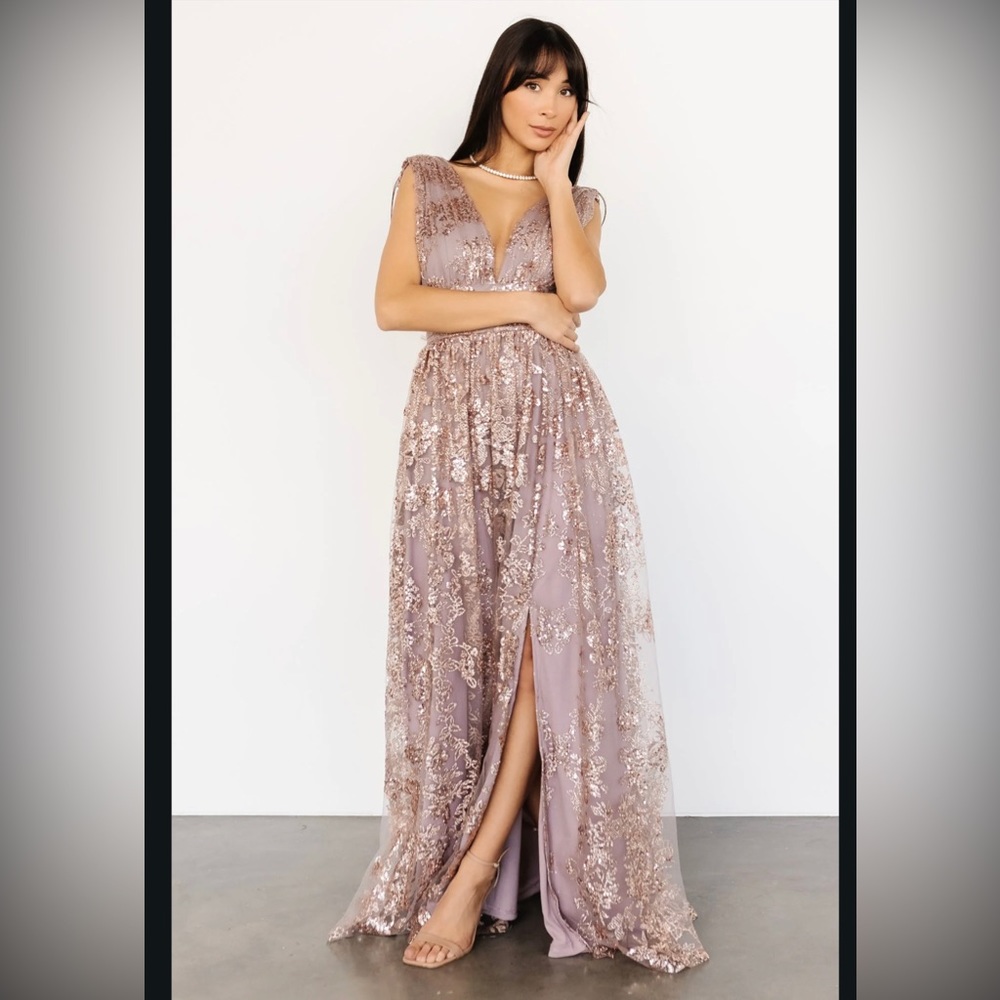 Baltic Born Lilac & Champagne Gown